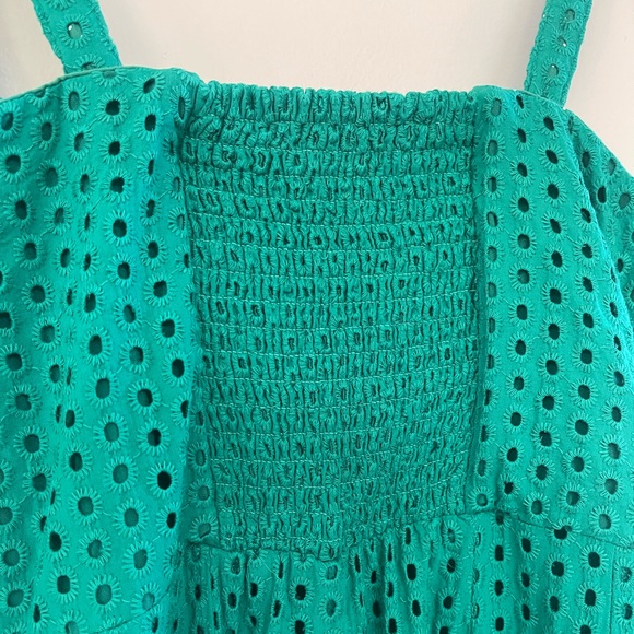 Anthropologie Maeve Leila Eyelet Dress size 12 - Picture 7 of 16